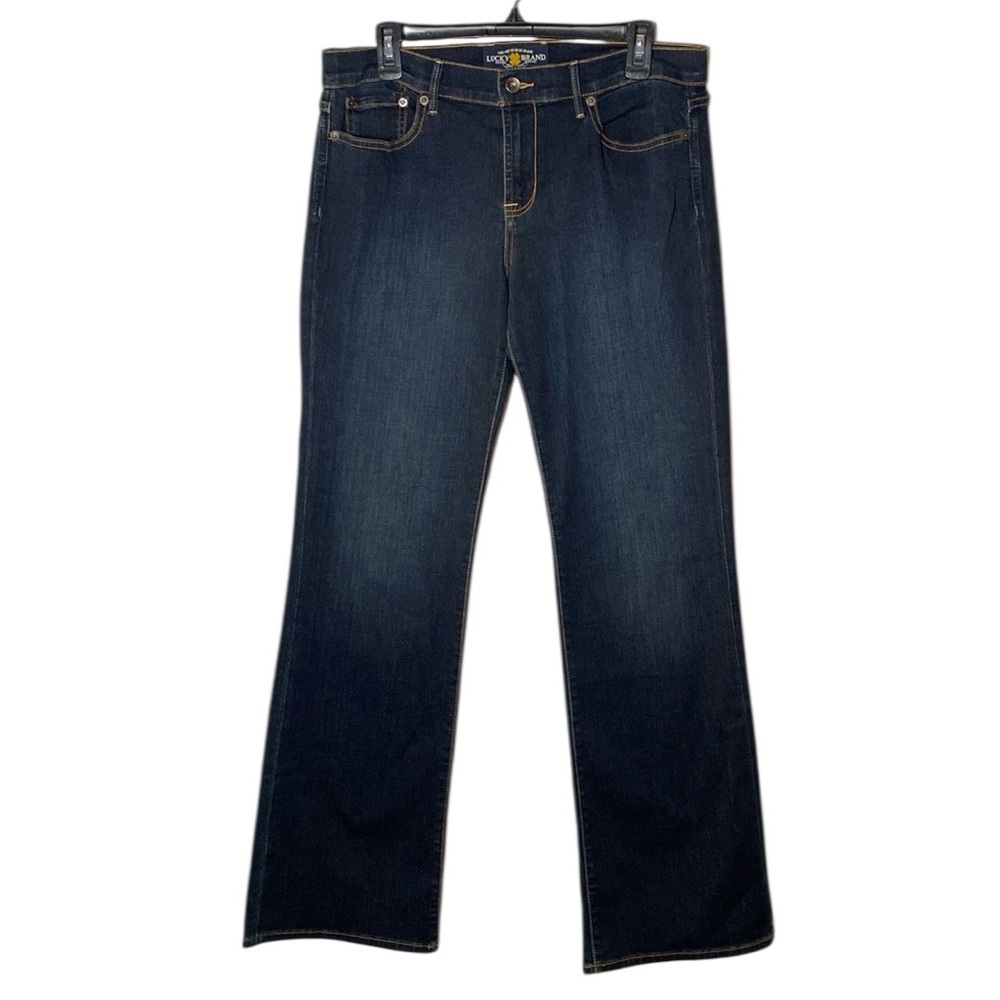 Lucky Sweet N Low Jeans Women’s 12/31R Blue Dark Wash Denim Bootcut Western